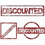 Rubber stamps with Discounted