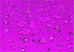 bright pink water drops background