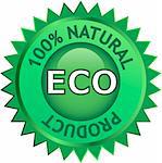 Natural Eco product label