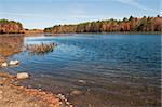 Hopkinton-Everett Reservoir in autumn, Contoocook, New Hampshire