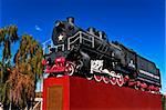 The steam locomotive which has been constructed in 1949 in the USSR