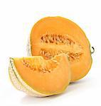 Orange cantaloupe watermelon - north america melon type