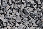 Close up of light gray gravel background
