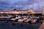 Marina in Chicago - seen summer time.