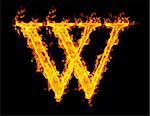 w ,fire letter