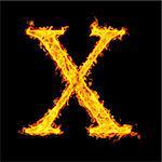 x ,fire letter