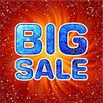 Big sale message. EPS 8 vector file included