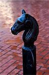 Icon of New Orleans - horse post