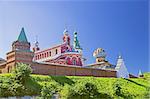 ancient Russian orthodox monastery in Old Ladoga