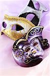 Masks for carnival, New Year Eve or party