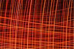 Vivid Orange Abstract Pattern Background Series