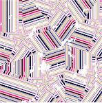 Vector - Colorful abstract lines pattern seamless