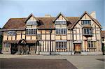 Shakespeare's birthplace - England