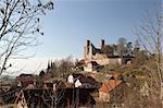 Castle Hanstein in Thuringia, Germany