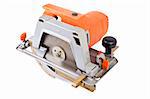 Circular saw, isolated on a white background.