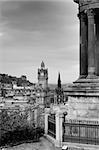 View of Edinburgh city from Calton Hill, Scotland