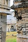 Chichen Itza nun grouping Las Monjas Mayan nunnery Mexico Yucatan