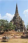 part of the Wat Si Sanphet in Ayutthaya
