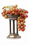 Retro Vase with Grapes