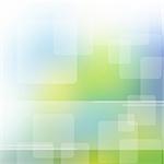 Abstract background  in green, blue, yellow, white