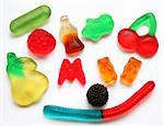 Colorful  different Jelly Candy