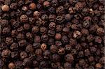 closeup shot of brown allspice for background