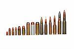 45mm, 9mm, ammo, ammunition, ballistic, brass, bullets, copper, horizontal, isolated, jacket, lead, long, lugar, montage, plated, polished, projectile, remington, rifle, shells, slug, winchester, police, army, shot, shooting, 50mm, 60mm