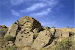 Weathered rocks in Crimea