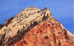 The Sentinel Tower of Virgins Zion Canyon National Park Utah Southwest
