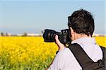 Young Naturalist Photographer at Work