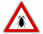 Cockchafer attention sign