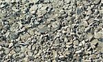 A close up of rocky gravel stones.