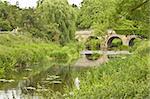 River & bridge at Barrowden near Stamford, East Anglia in the United Kingdom