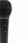 Black microphone