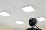 Digital web camera and office background lights