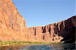 The Colorado River in Glen Canyon Arizona