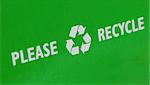 Recycle can preserve and save the Earth