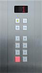 1 floor on elevator buttons