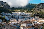 Grazalema, one of the whitewashed Cadiz towns, pueblos blancos