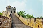 Section of The Great Wall in mutianyu site, China