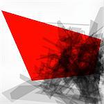 Abstract 3d geometric lines modern design. EPS 8 vector file included