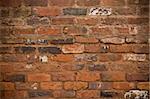 A Colourful Tactile Brickwall Background Texture Photo