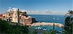Small town Vernazza (Cinque Terre, Italy)