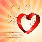 beautiful creative heart background design art