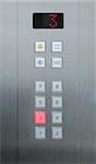 3 floor on elevator buttons