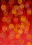 Abstract Background - Red and Orange Bokeh