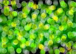 Abstract Background - Green Bokeh