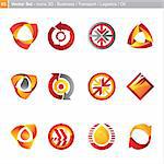 Collection of vector icon elements