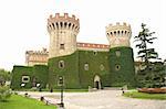 Peralada castle at Girona in Catalonia Spain