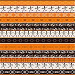 African texture, orange pattern